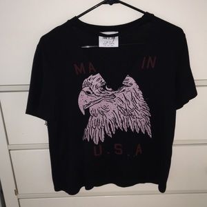 Black eagle vintage top from lost generation